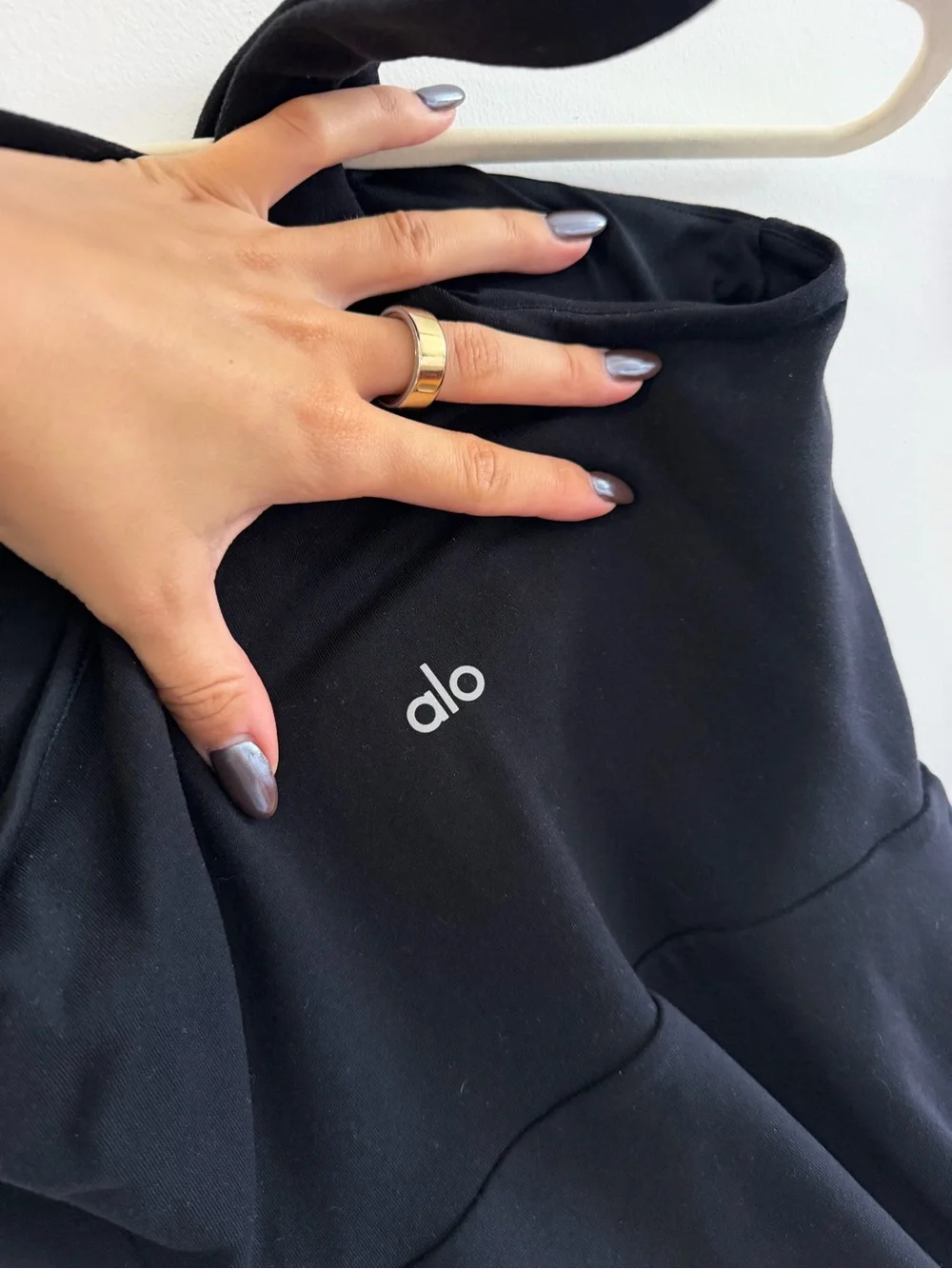 ALO Yoga black tennis dress xs